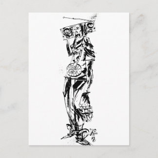 Lil Jon "Collaboration by Jim Mahfood and Lil Jon" Postkarte