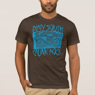 Lil Jon "schmutziges SüdBoombox Blau " T-Shirt