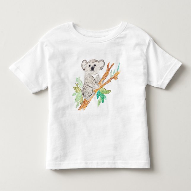 Lil' Koala Kleinkind T-shirt (Vorderseite)