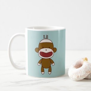 Lil & Kona die Socken-Affen Kaffeetasse