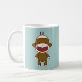 Lil & Kona die Socken-Affen Kaffeetasse