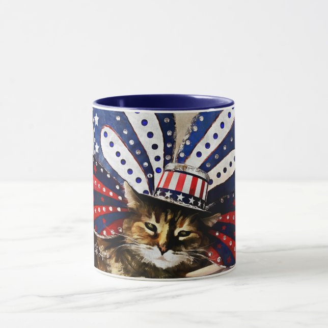 Lil Luv's Patriotic Coffee Tasse (Zentrum)