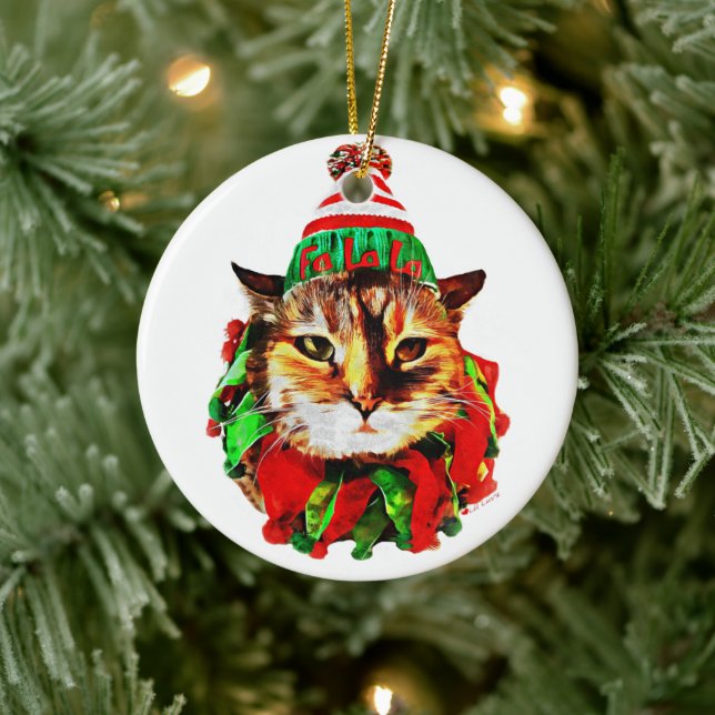 Lil Luvs Rundschmuck zur Keramik Keramik Ornament (Baum)