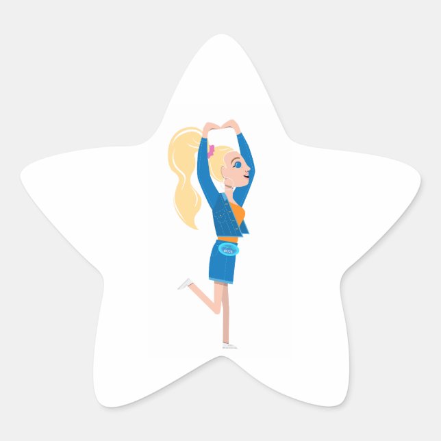 Lil Margie Star Sticker (Vorderseite)