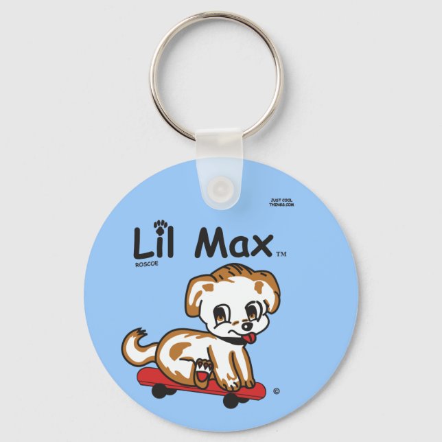 Lil Max Button Schlüsselanhänger (Vorderseite)