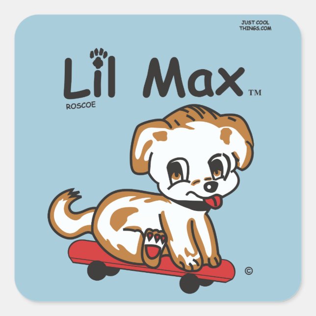 Lil Max Sticker (Vorderseite)