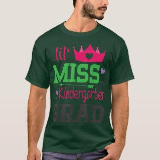 Lil Miss Kindergarten Grad letzten Schultag Seni T-Shirt