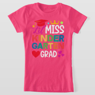 Lil Miss Kindergarten Grad T-Shirt