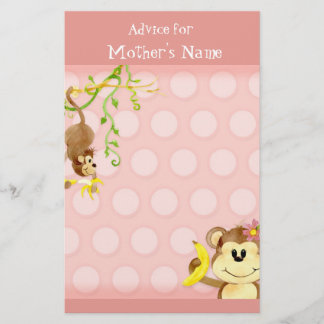 Lil Monkey, Girl Baby Shower Ratschläge