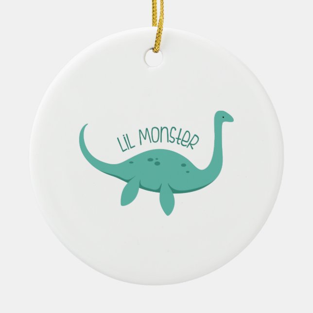 Lil Monster Keramik Ornament (Vorne)