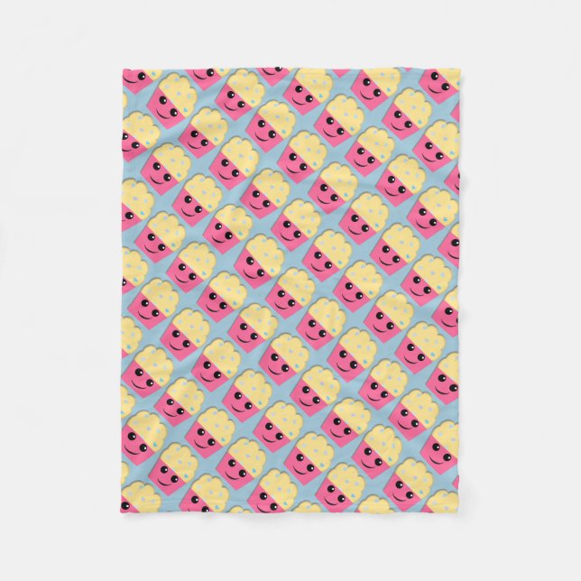 Lil Muffin Fleecedecke (Vorderseite)