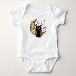 Lil Nachteulenkriechpflanze Onesy Baby Strampler