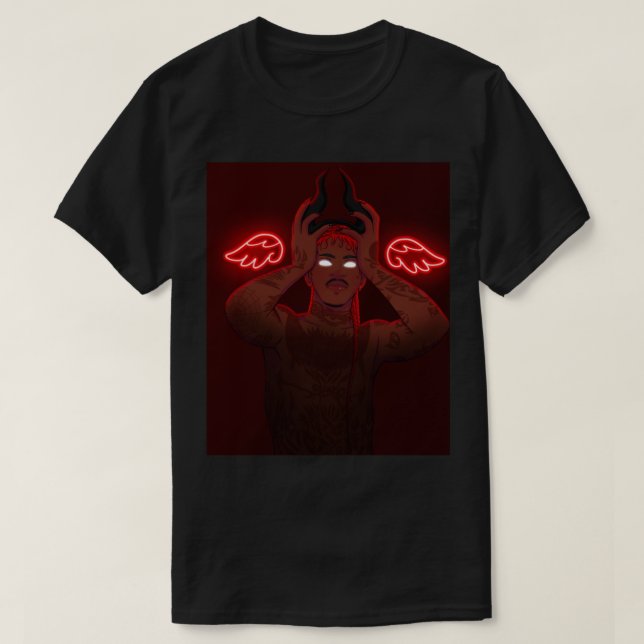 Lil Nas X rufe mich nach deinem Namen an T-Shirt (Design vorne)