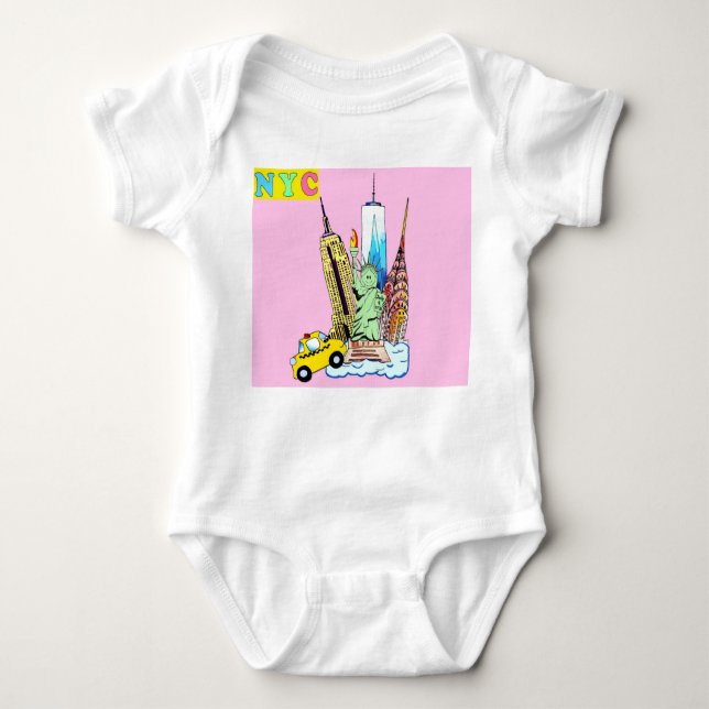 Lil' NYC Romper Baby Strampler (Vorderseite)