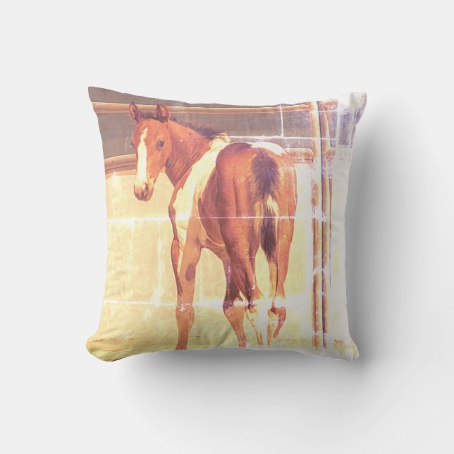 Lil Paint Foal Kissen (Vorderseite)