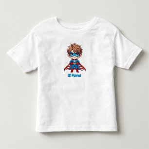 Lil’ Patriot - Niedlich Baby Bald Eagle Boys Kleinkind T-shirt