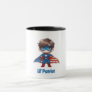 Lil’ Patriot – Süße Baby-Weißkopfseeadler Jungen- Tasse