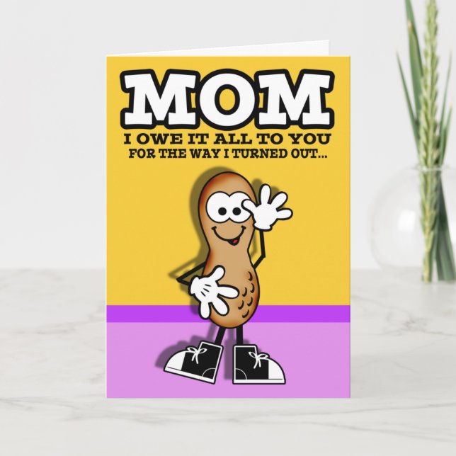 Lil Peanut Mothers Day Card Karte (Vorderseite)