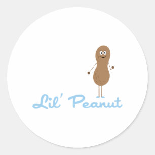 Lil Peanut Runder Aufkleber