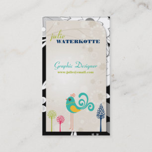 Lil Piepmatz-Grafikdesign-Visitenkarten Visitenkarte