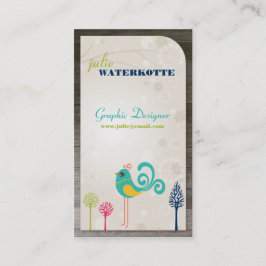 Lil Piepmatz-Grafikdesign-Visitenkarten Visitenkarte