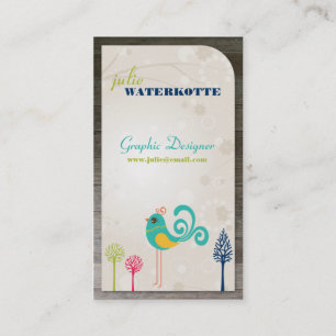 Lil Piepmatz-Grafikdesign-Visitenkarten Visitenkarte