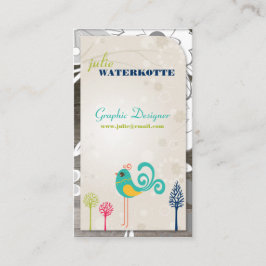 Lil Piepmatz-Grafikdesign-Visitenkarten Visitenkarte