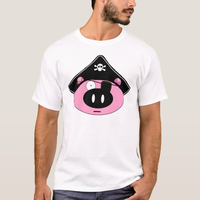 lil Piratenschwein T-Shirt (Vorderseite)