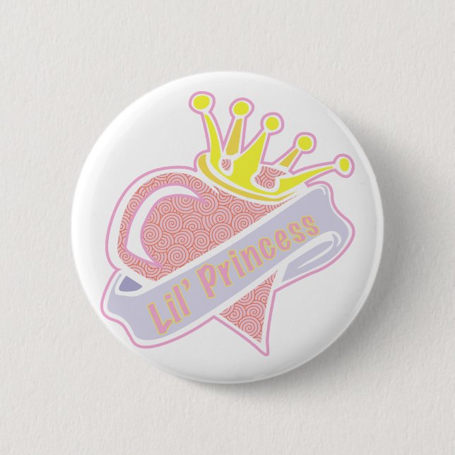 Lil Prinzessin Button (Vorderseite)