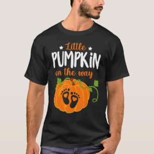 Lil Pumpkin Baby auf dem Weg der Schwangerschaftsa T-Shirt
