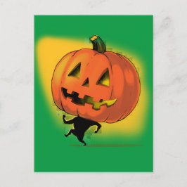 Lil' Pumpkin Head Postkarte