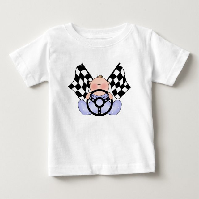 Lil Race Winner Baby Boy T-shirt (Vorderseite)