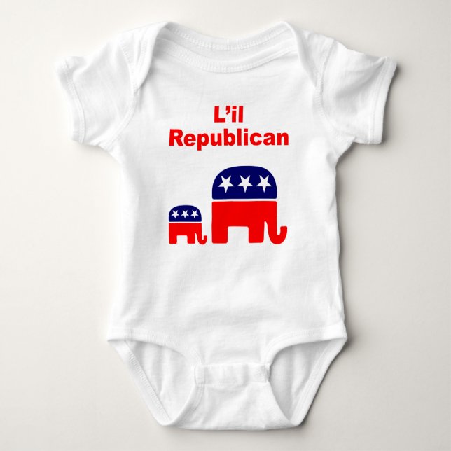 LIL REPUBLIKA BABY STRAMPLER (Vorderseite)