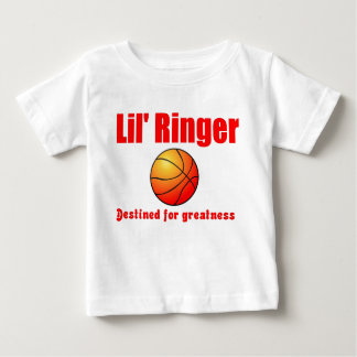 Lil' Ringer Basketball Baby T-shirt