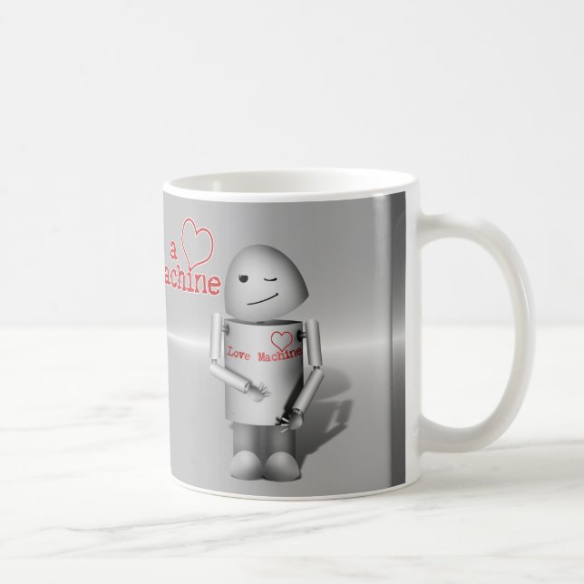 (Lil' Robo-x9) Liebe Tasse (Rechts)