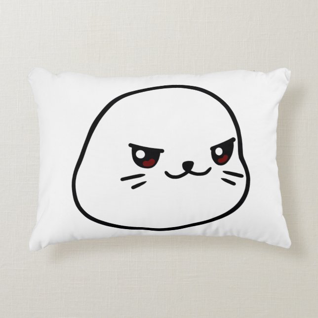 Lil Sappys NIEDLICH, ABER GEFÄHRLICH "Goodnight" K Dekokissen (Vorderseite)