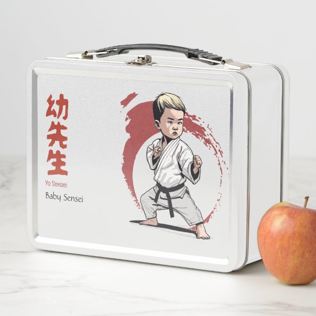 Lil' Sensei Metall Brotdose (Beispiel)