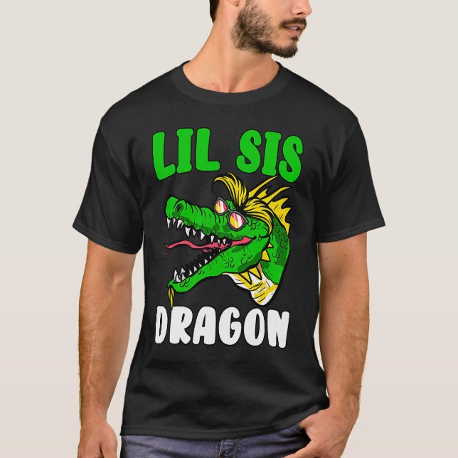 Lil Sis Dragon Lover T-Shirt (Vorderseite)