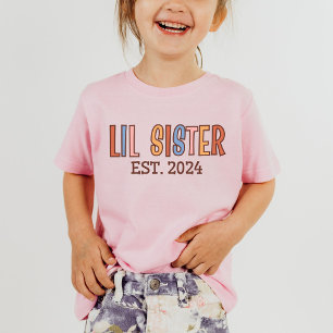 Lil Sister 2024, Little Sis Pregnancy Ankündigung T-Shirt