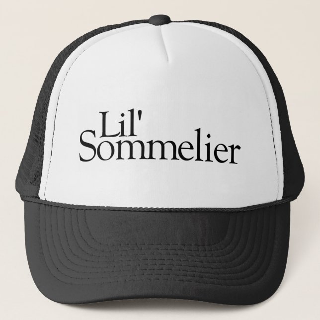 Lil Sommelier Truckerkappe (Vorderseite)