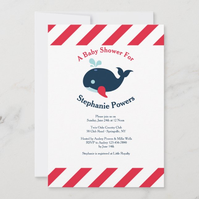 Li'l Squirt Einladung (Vorderseite)