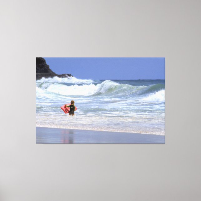LI'L SURFER TYP 40x60 Leinwanddruck (Vorderseite)