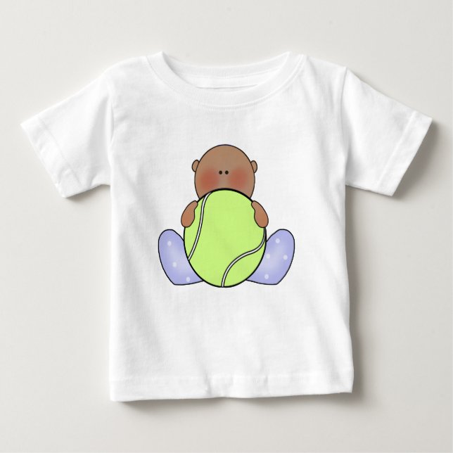 Lil Tennis Baby Boy - Ethnic Baby T-shirt (Vorderseite)