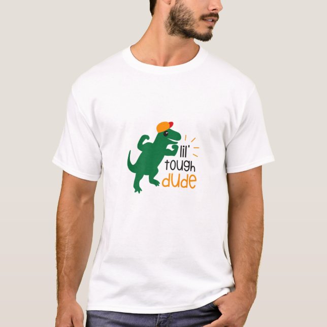 LIL TOUH TYP, KLEINE DINOSAUR FÜR IHREN GROSSEN TY T-Shirt (Vorderseite)