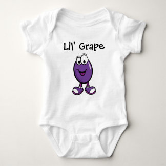 Lil Trauben-Shirt Baby Strampler