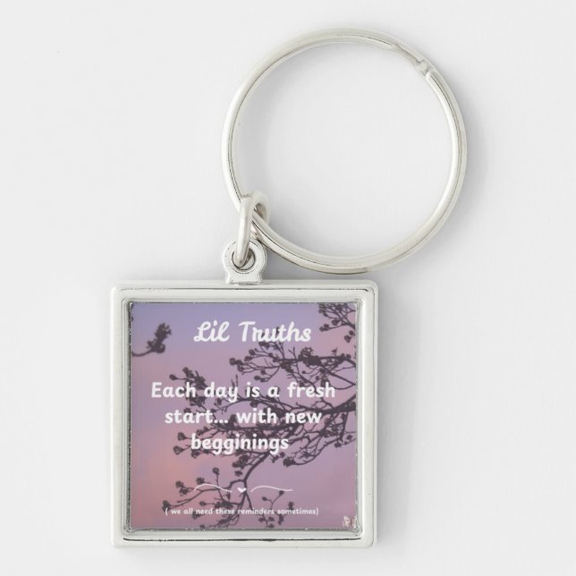 Lil Truth New Begginings Schlüsselanhänger (Vorne)