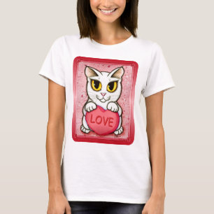Lil Valentine-weißer T-Shirt