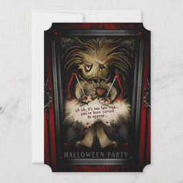 Lil Voodoo Doll Halloween-Party Einladung