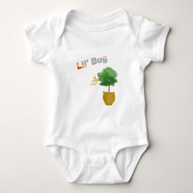 Lil Wanze scherzt/Säuglings-/Kleinkind-Shirt Baby Strampler (Vorderseite)