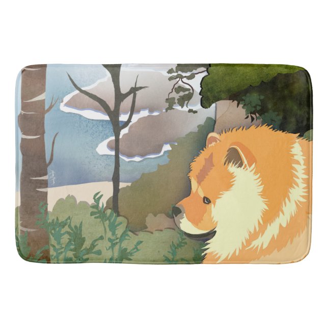 LIL WEATHER Chow - Bath/crate matte (Vorderseite)